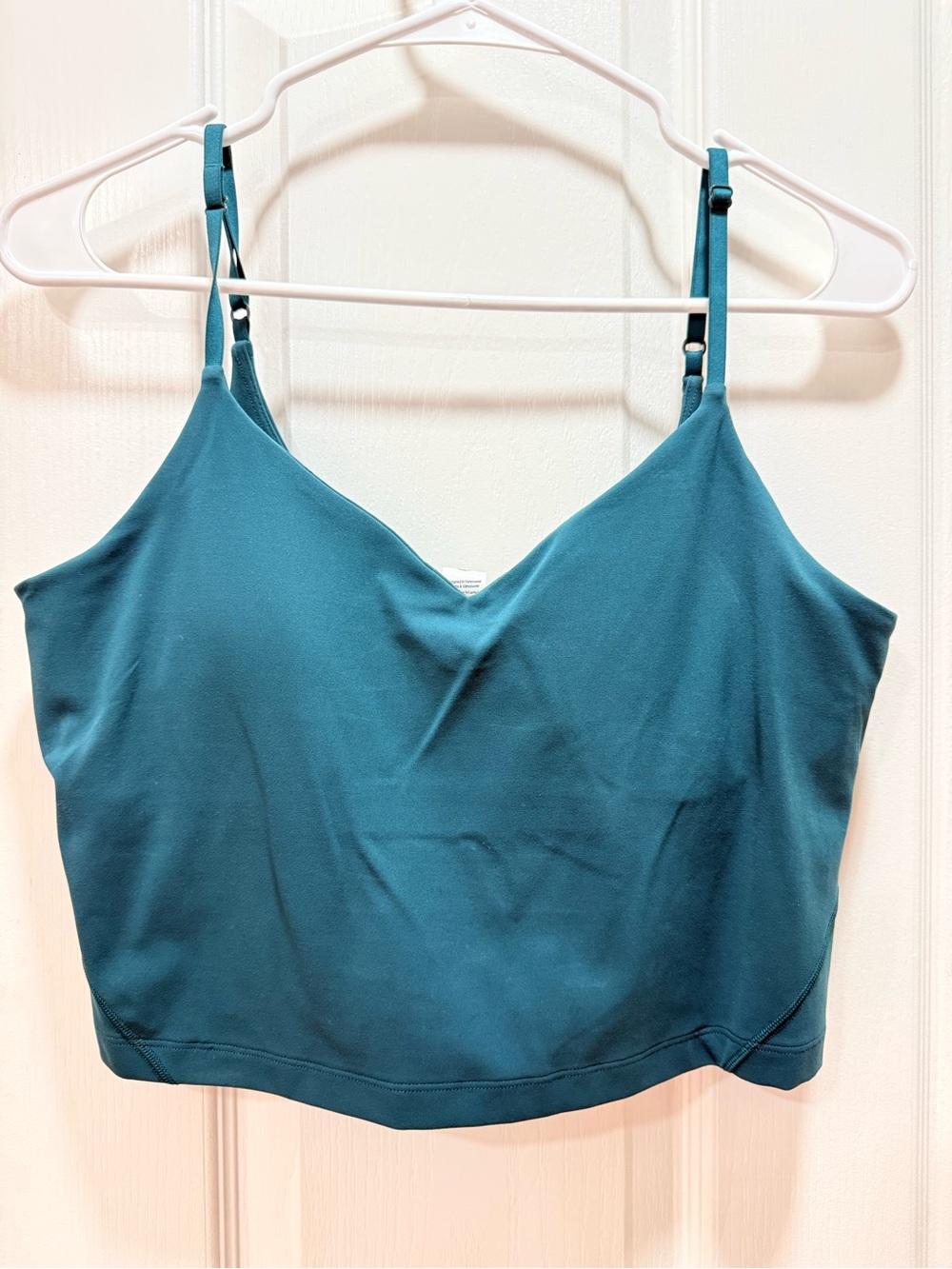 lululemon athletica Teal Adjustable-Strap Camisole